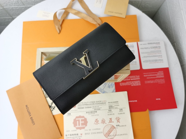 LVコピーウォレット側面デザイン